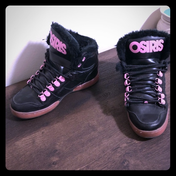 osiris shoes with fur inside
